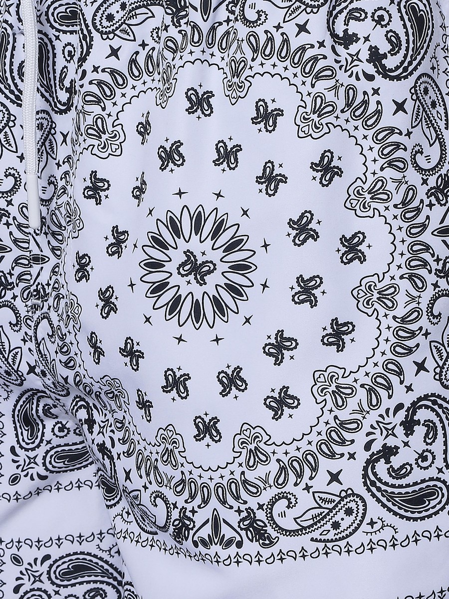 Men Printed Swim Shorts