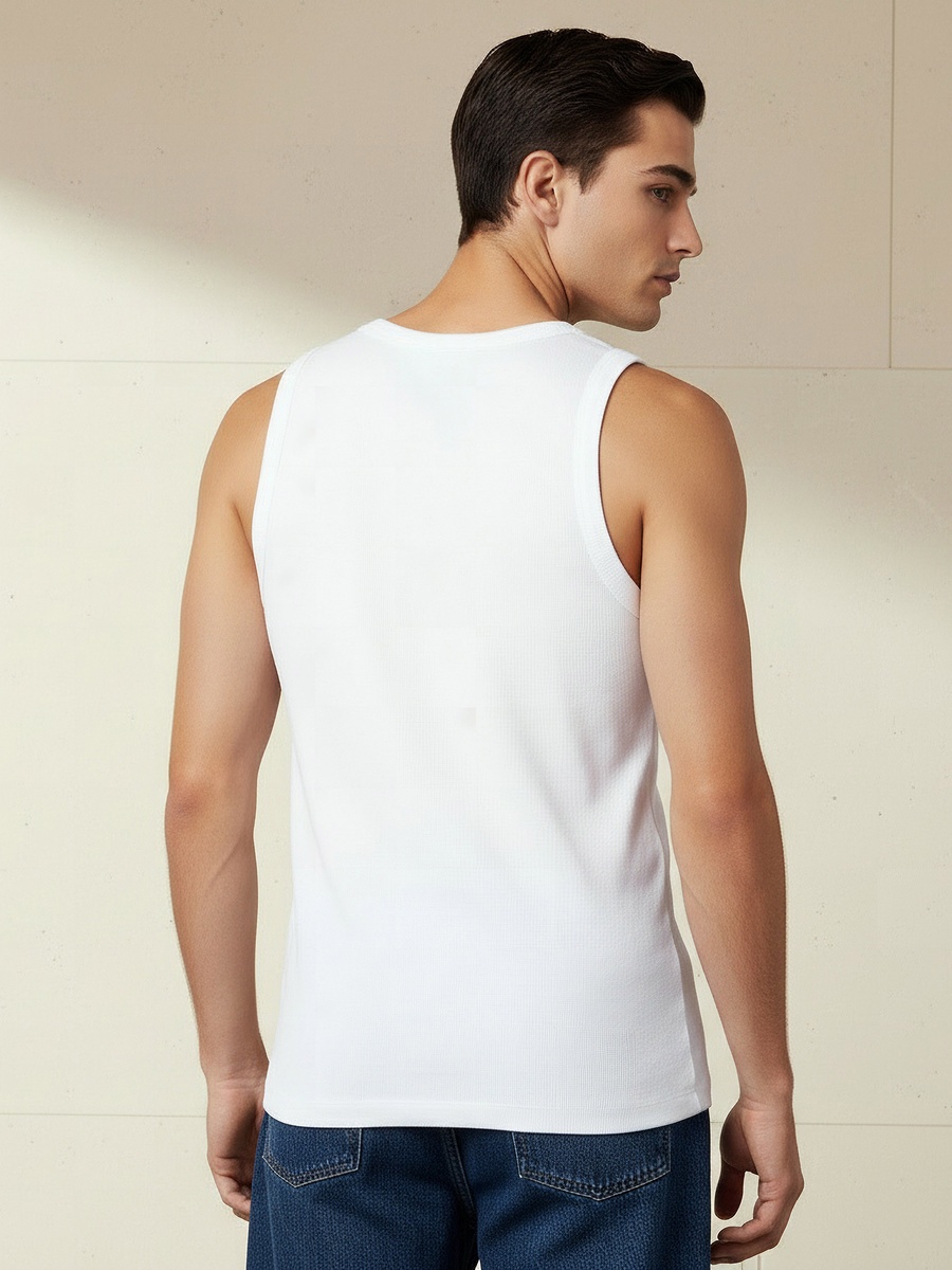 Men Ribbed Vest