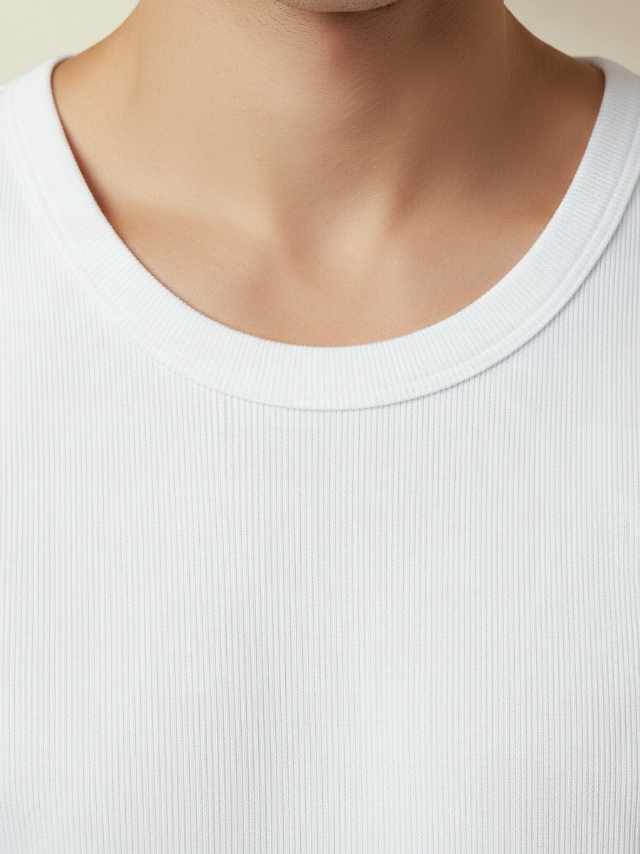 Men Ribbed Vest
