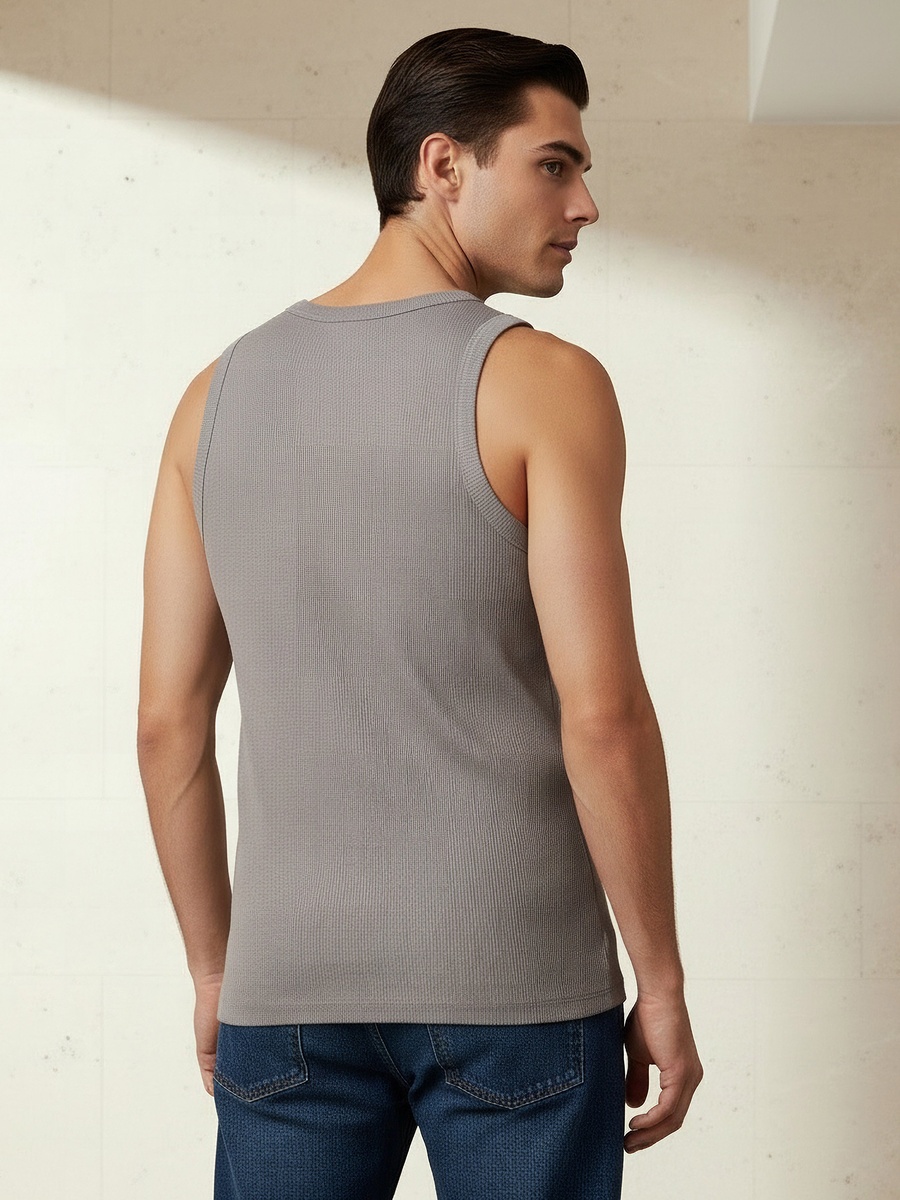 Men Ribbed Vest