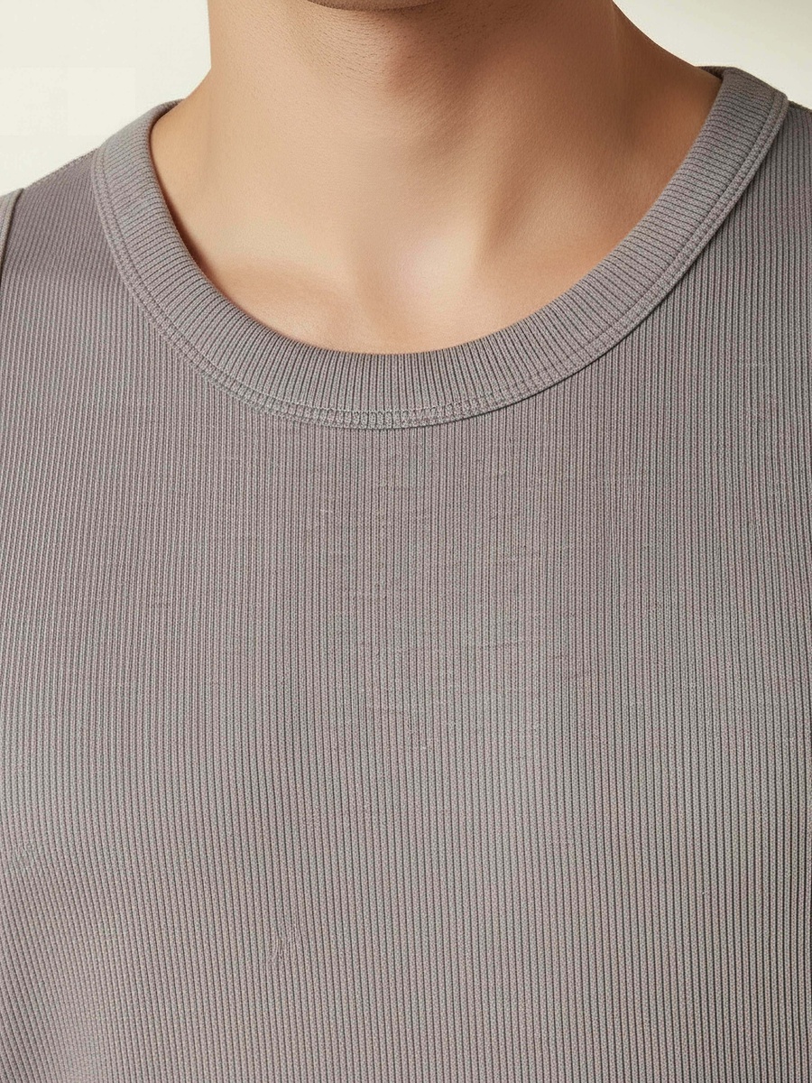 Men Ribbed Vest