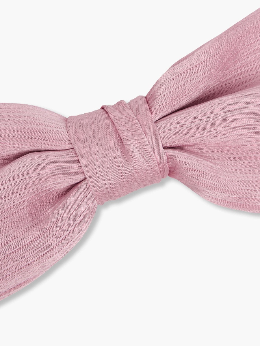 Pack of 2 Bow Barrette Hair Clip with Texture