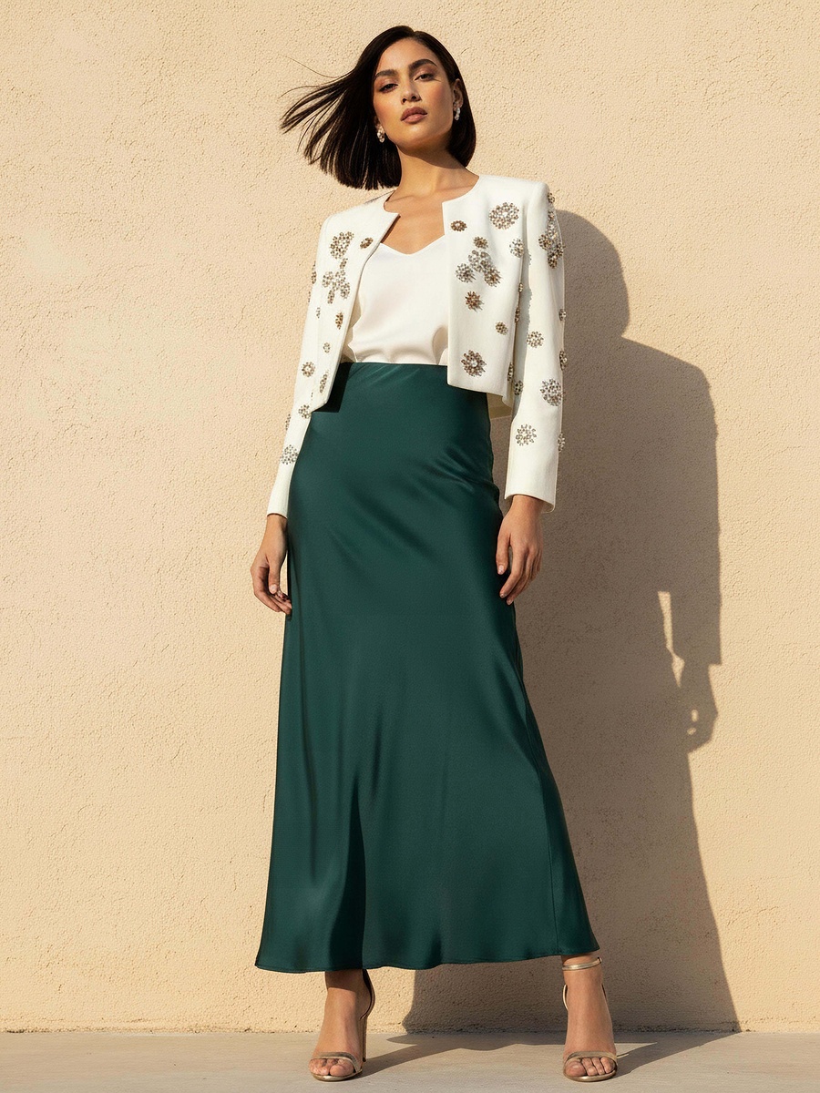Maxi Column Skirt