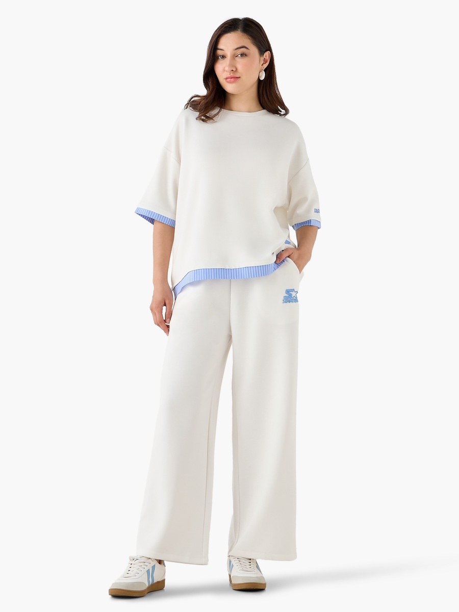 Starter Relaxed Fit T-Shirt with Logo Print