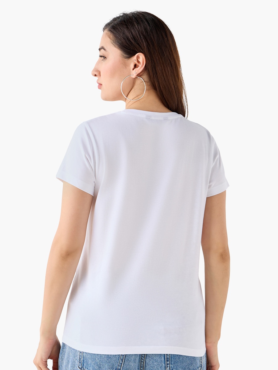 Cotton T-Shirt with Print