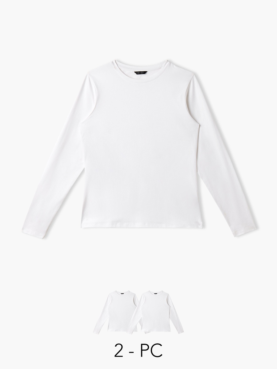 Women Crew Neck Long Sleeve T-Shirt