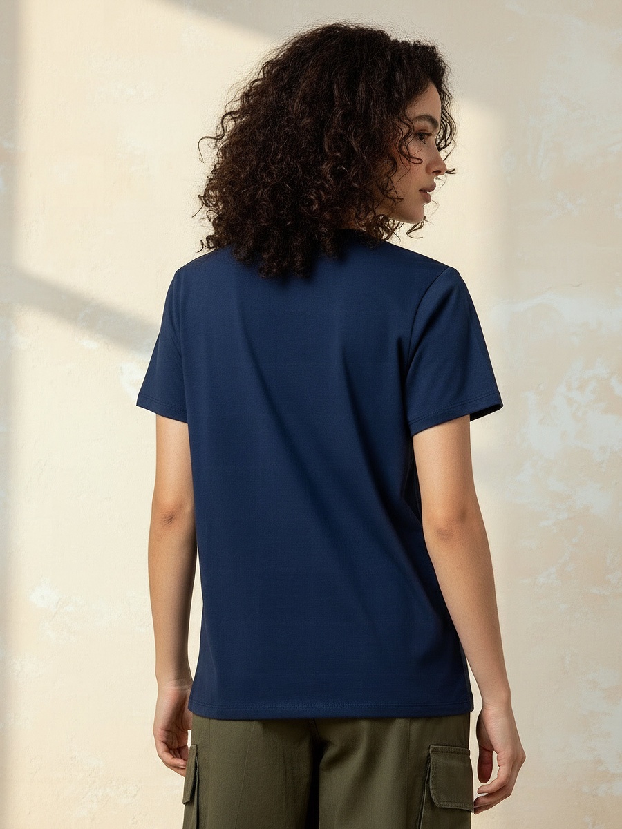 Cotton T-Shirt with Snoopy Print