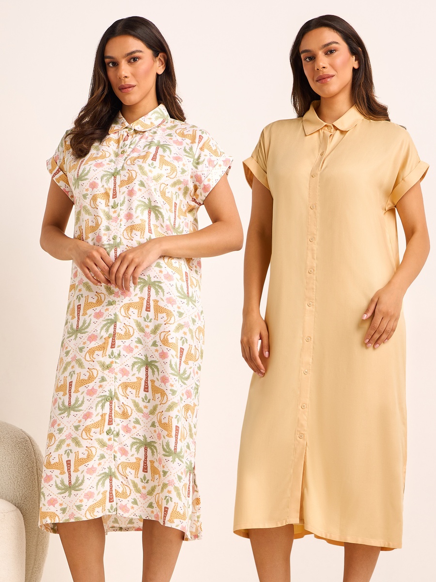 ladies red tunic dress Edie Embroidered Tunic Dress – Sidestreet Boutique main image 1