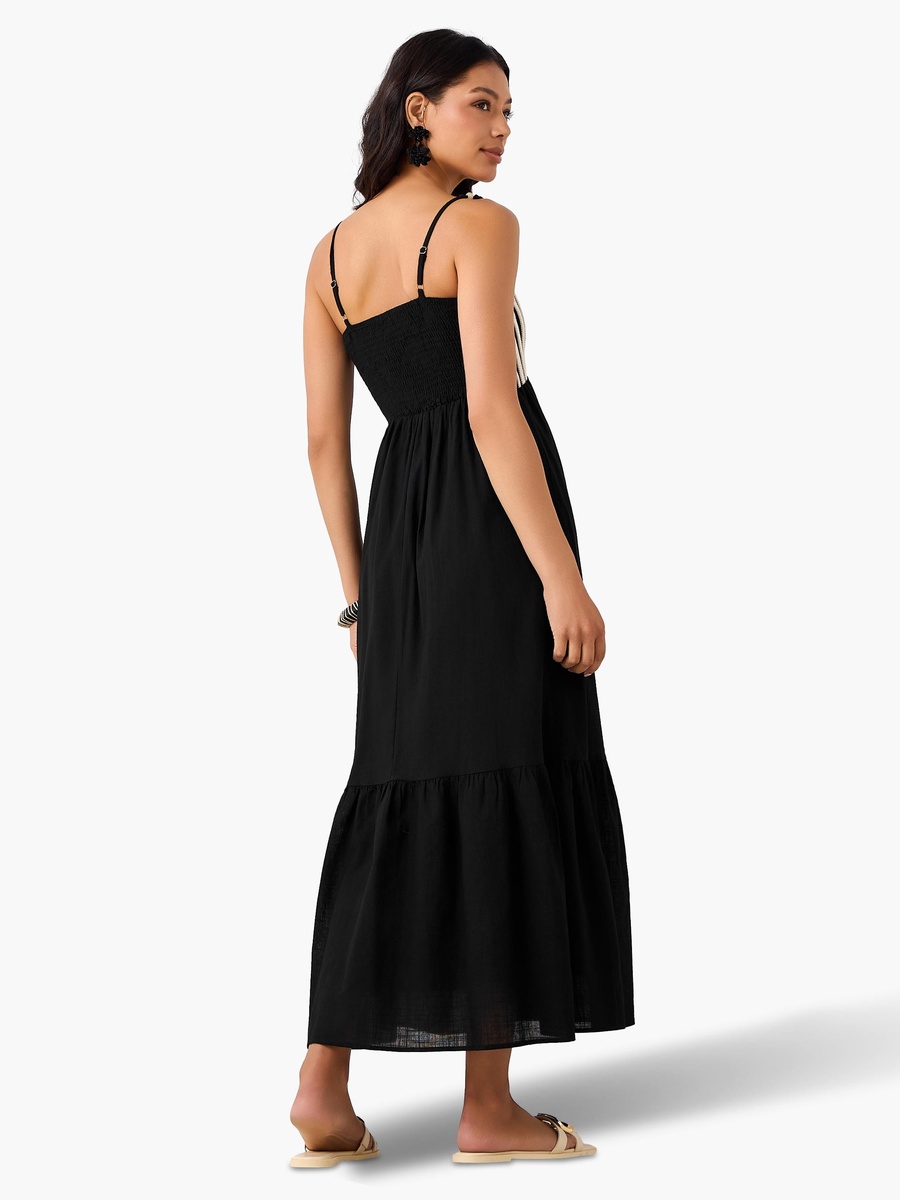 Women Cutout Detail Maxi Dress