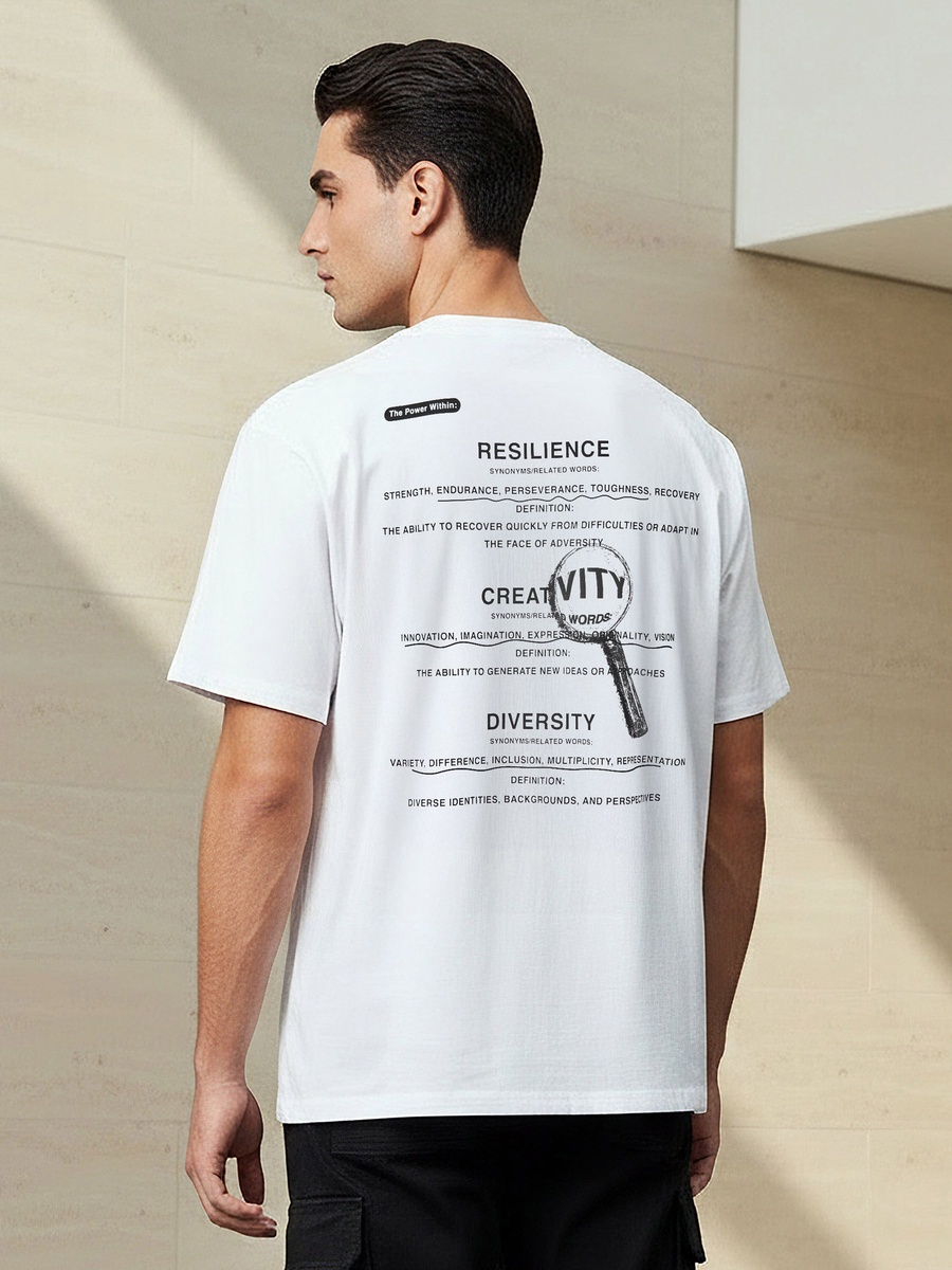Men Regular Fit Crew Neck Short Sleeve Printed T-Shirt