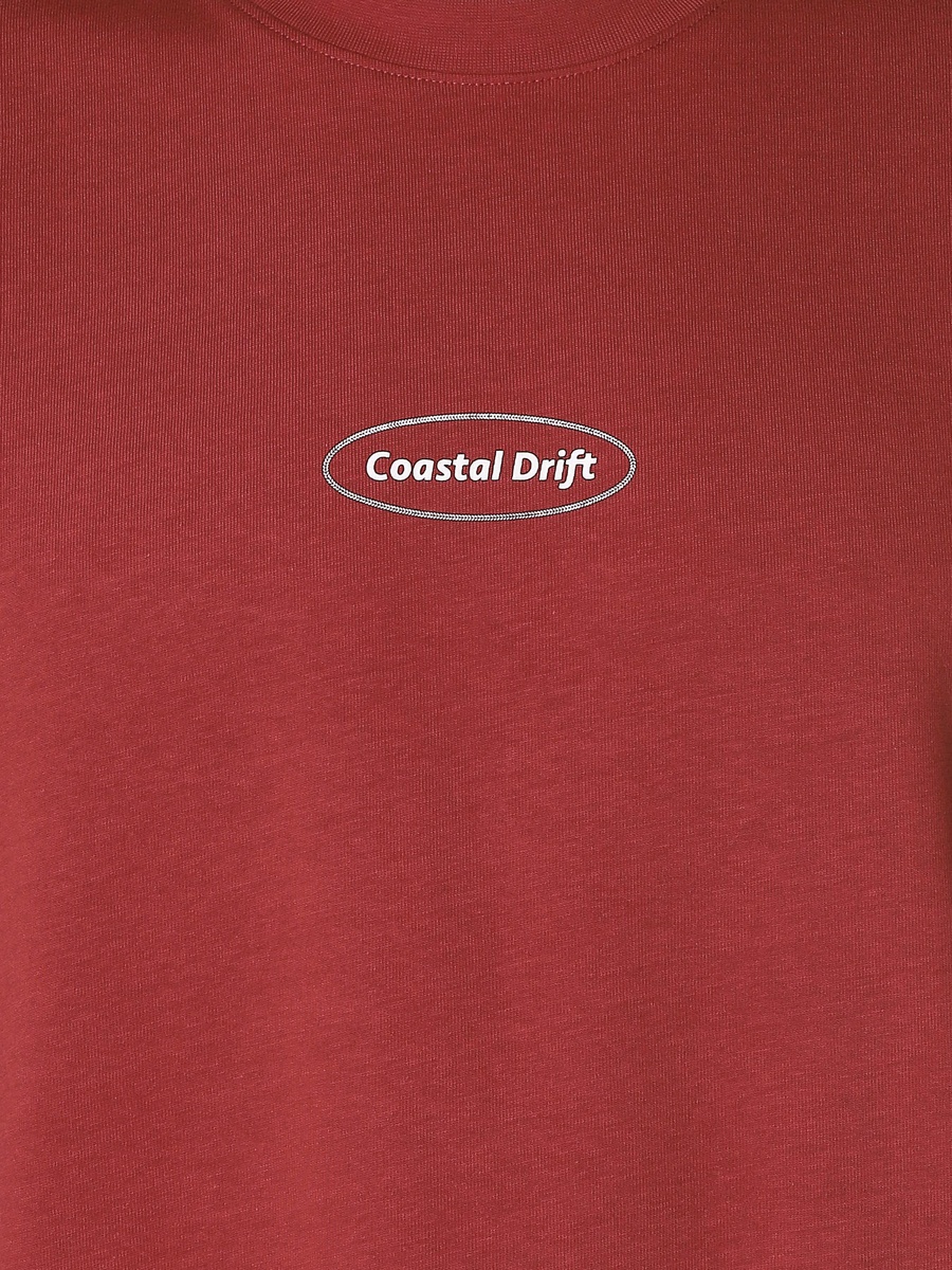 Men Regular Fit Crew Neck Short Sleeves Printed T-Shirt