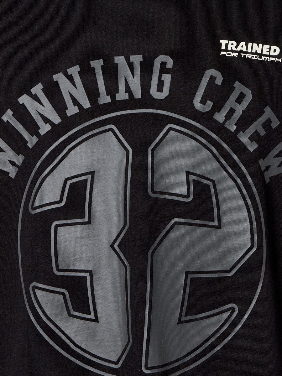 Men Regular Fit Crew Neck Short Sleeves Graphic Print T-Shirt
