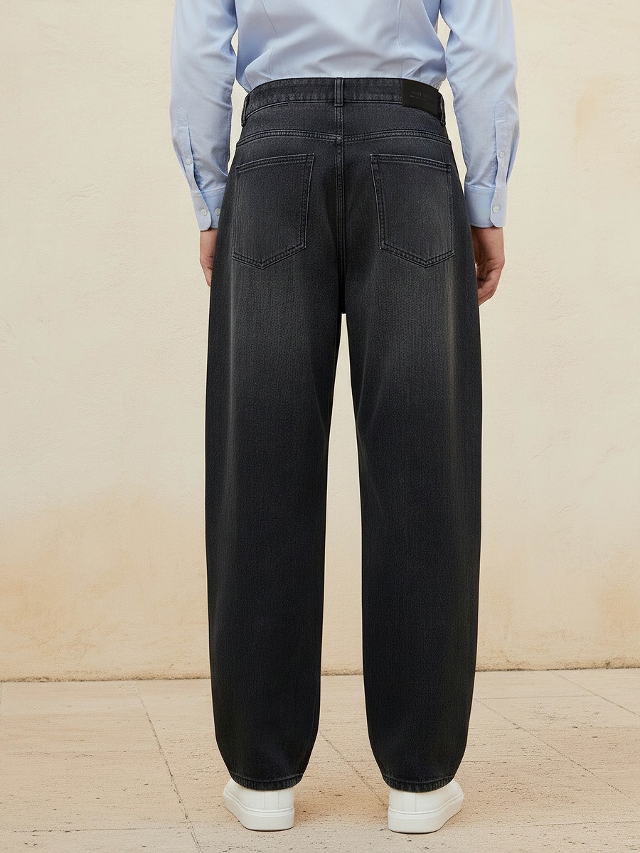 Men Baggy Fit Mid-Rise Jeans