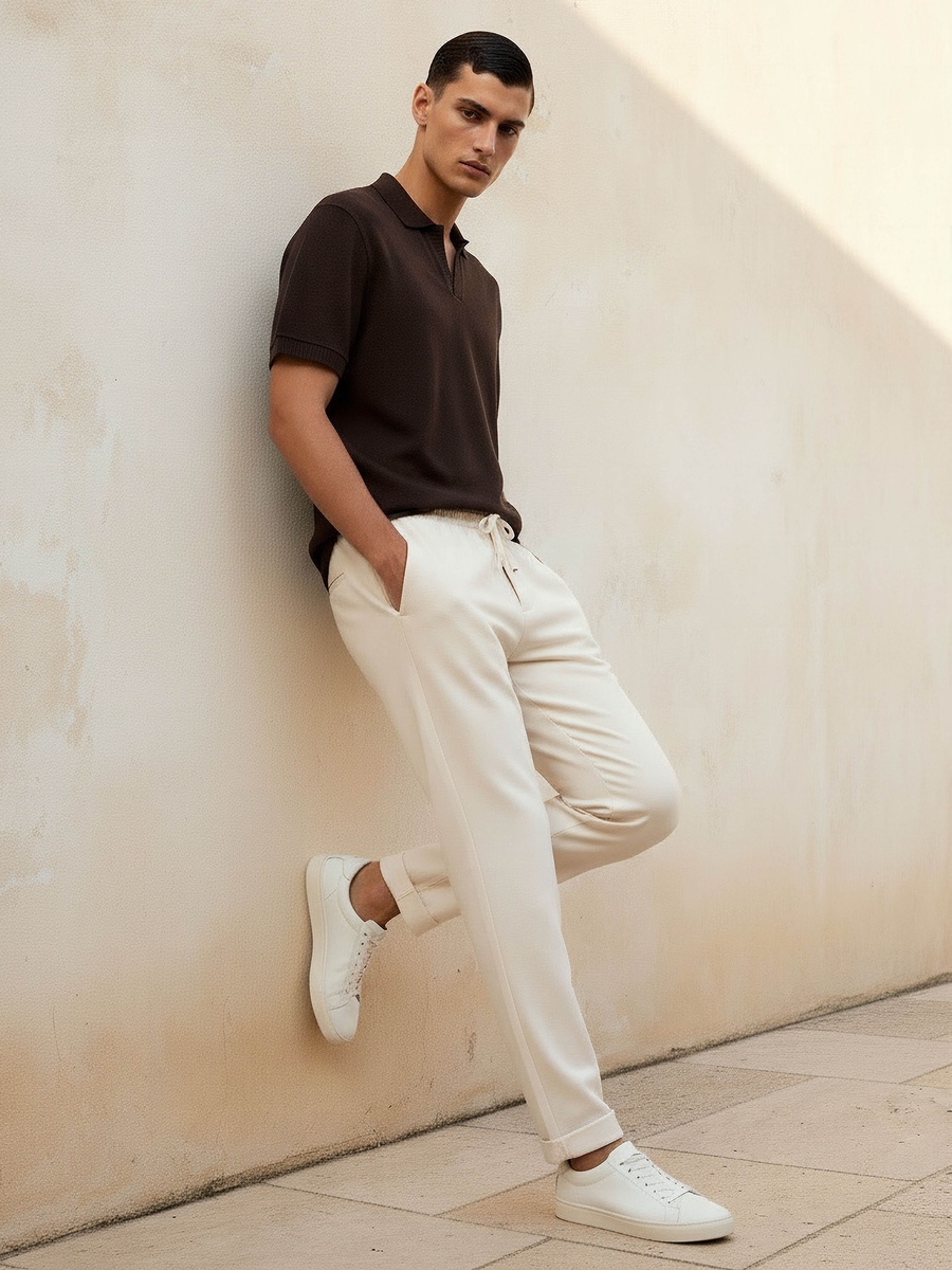 Men Regular Fit Trousers
