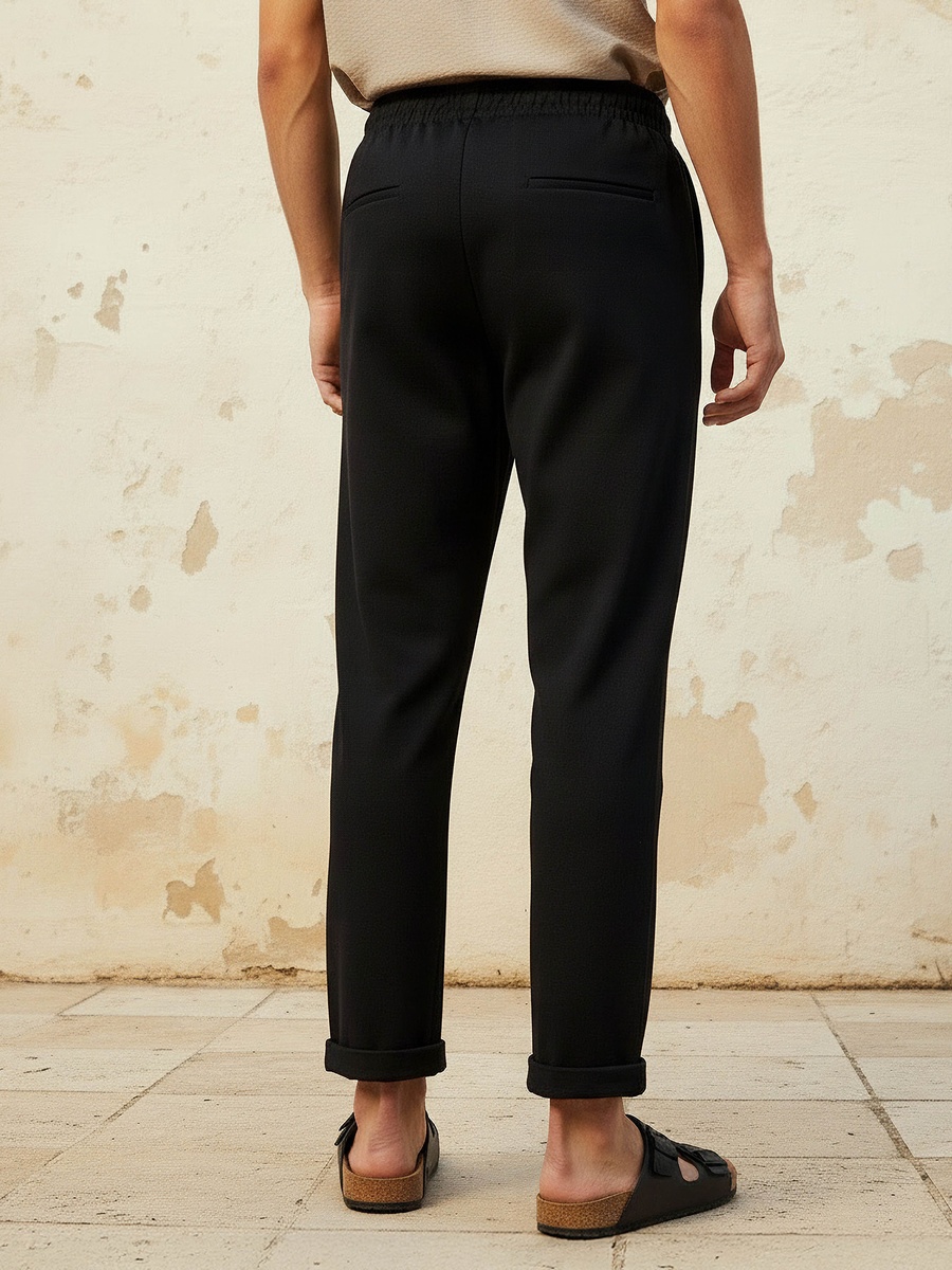 Men Regular Fit Trousers