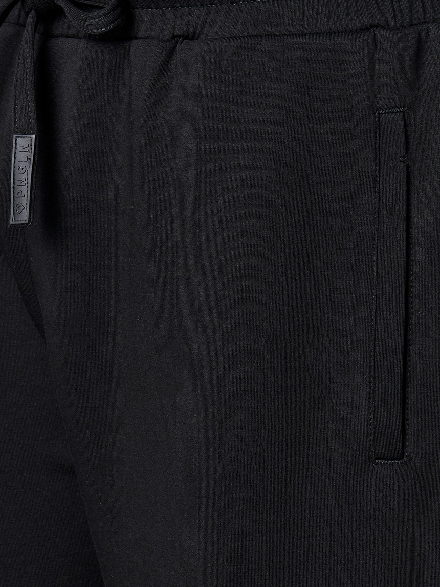 Men Regular Fit Joggers with 2 Way Stretch