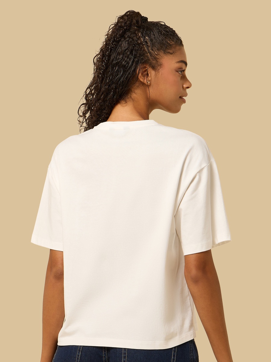 Star Fish Print Boxy T-Shirt