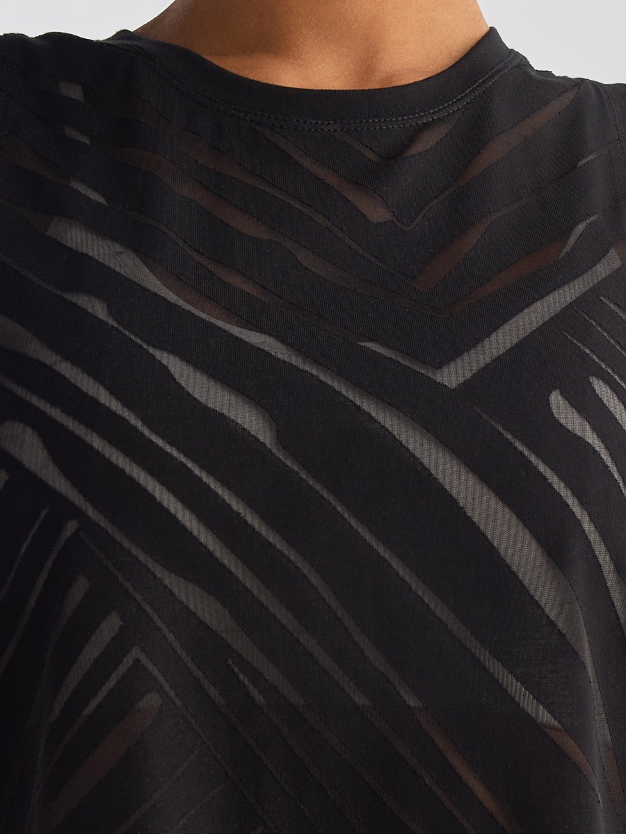 Burnout Textured Tank Top