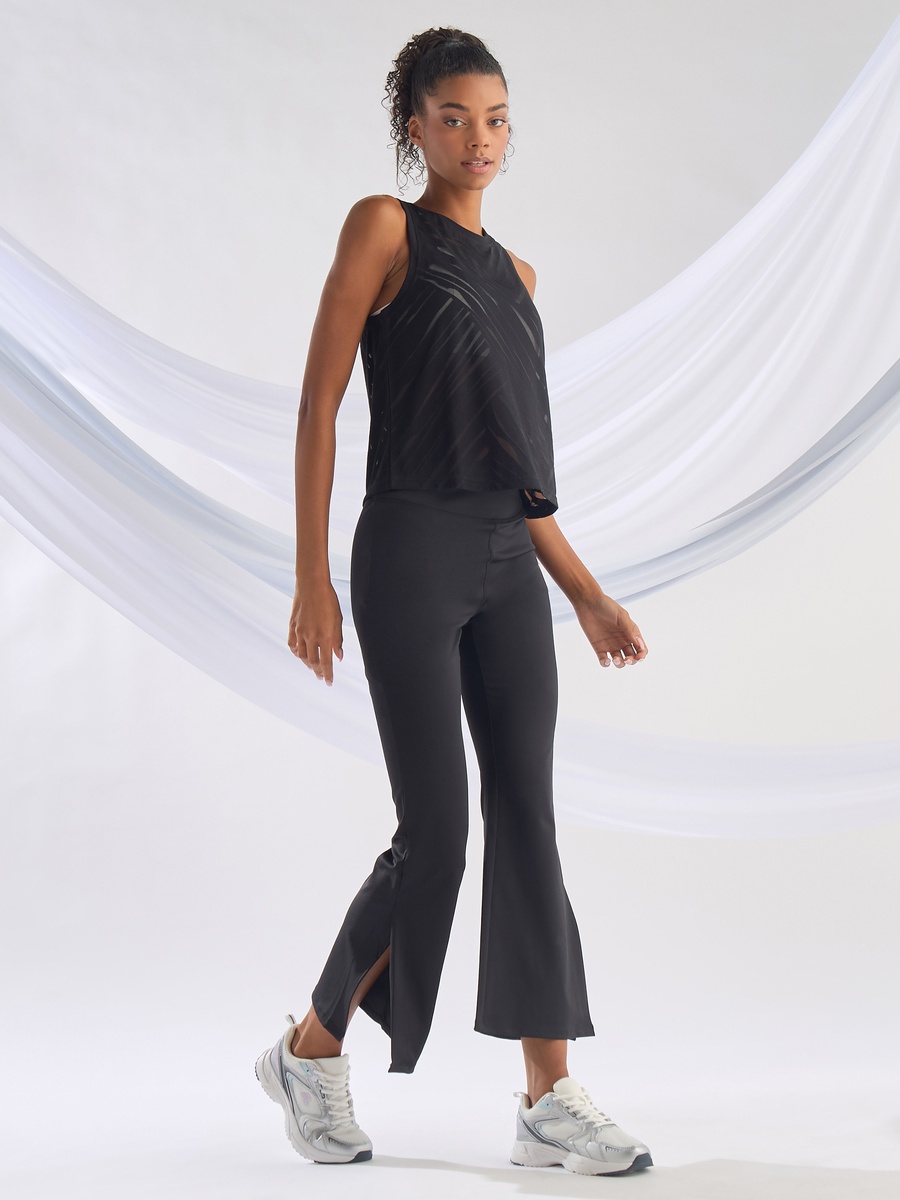 Burnout Textured Tank Top