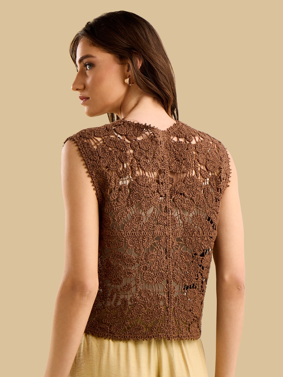 Crochet Textured Top