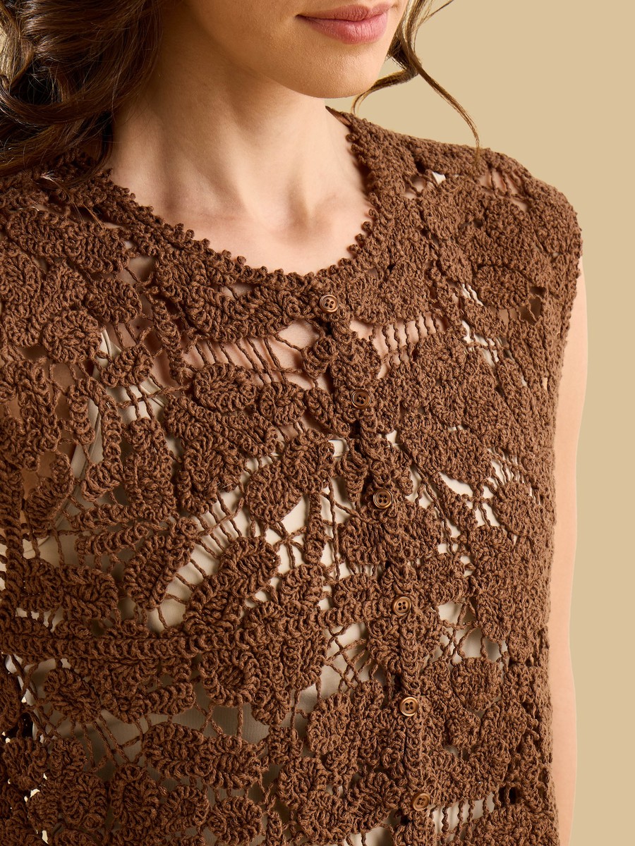 Crochet Textured Top