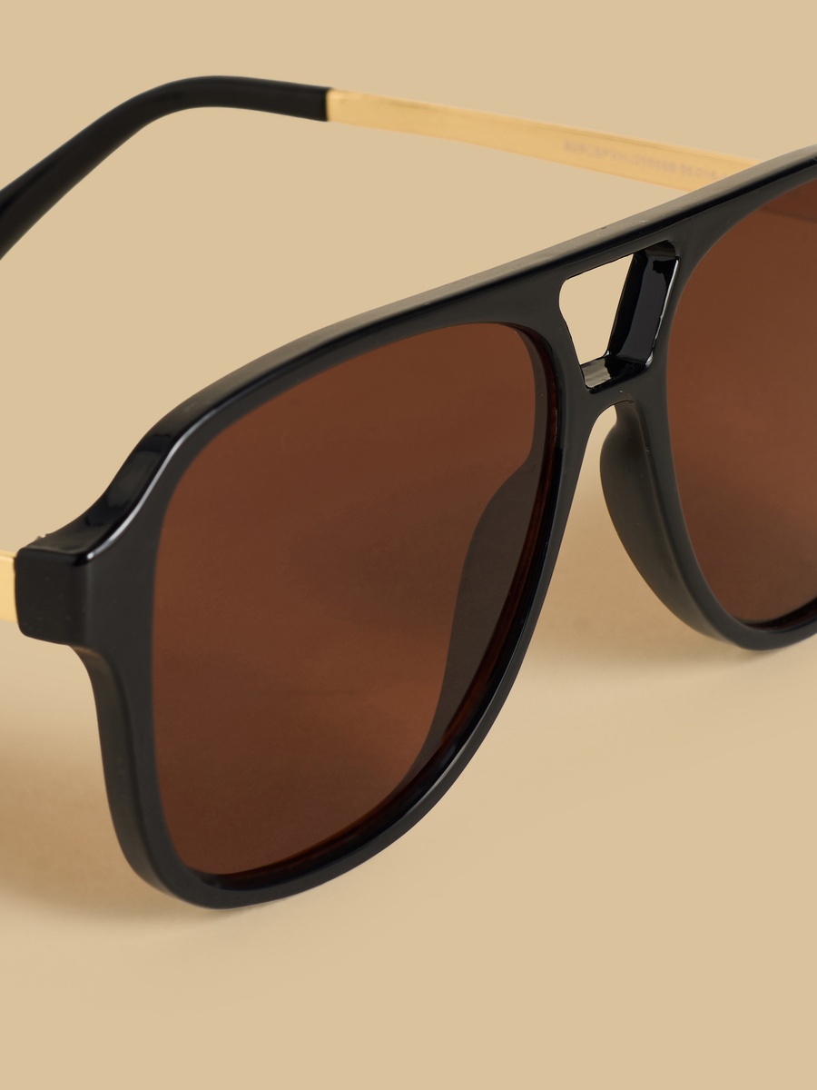 Two Tone Full Rim Sunglasses