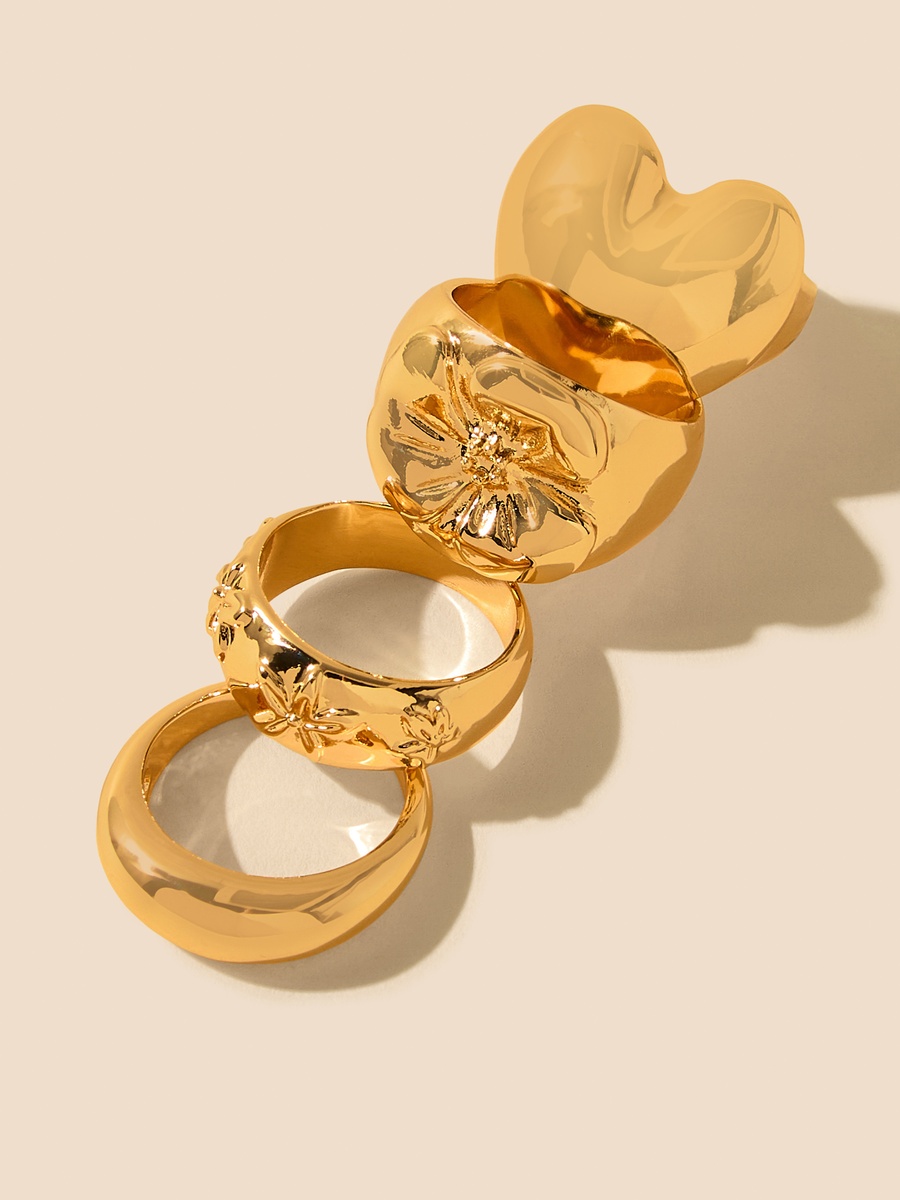 Pack of 4 - Assorted Ring