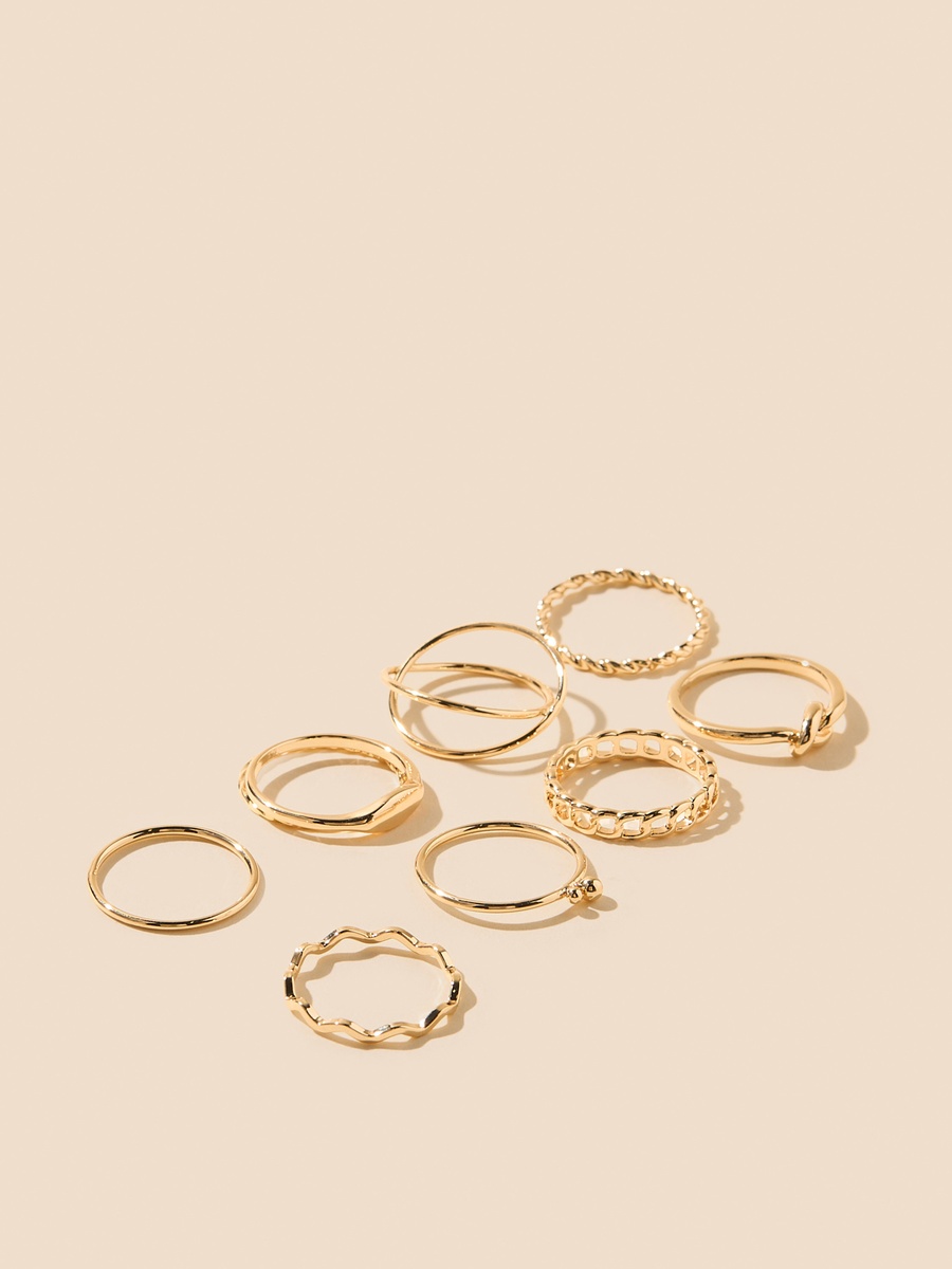 Pack of 8 - Assorted Ring