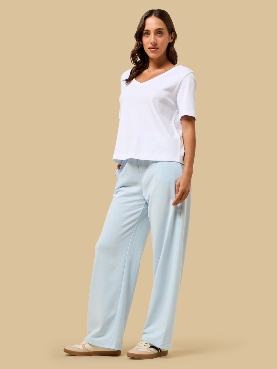 Wide Leg Track Pants