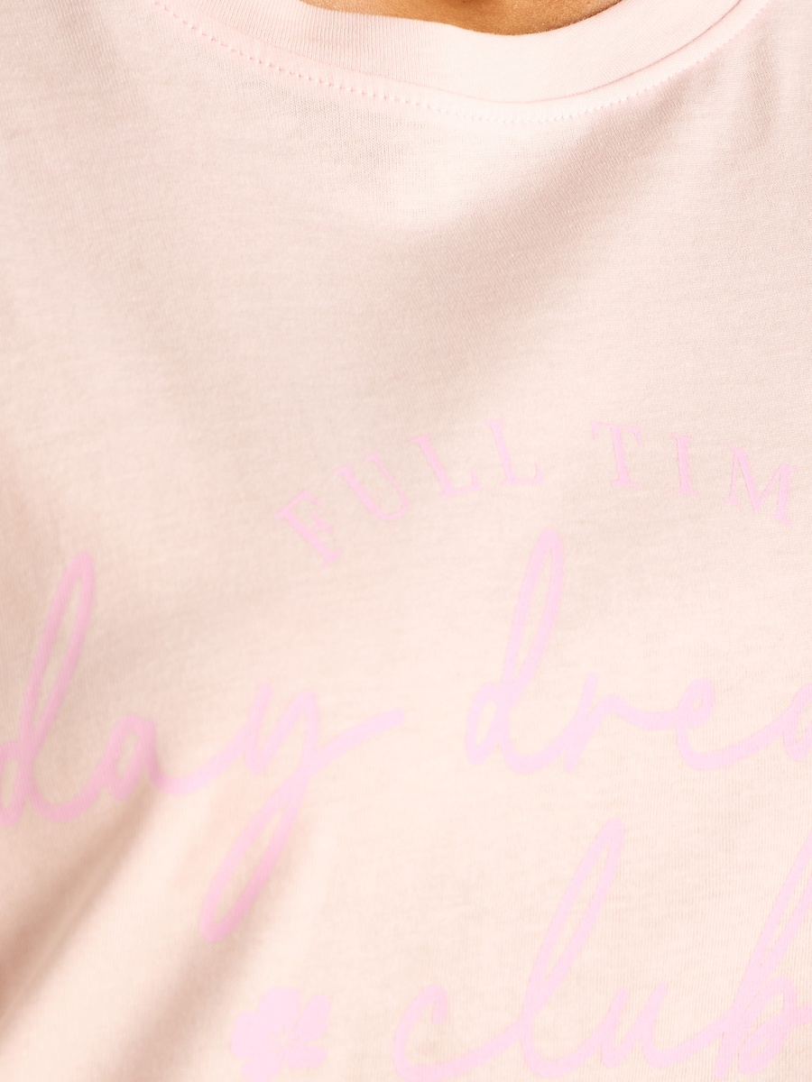 Slogan Print Nightdress