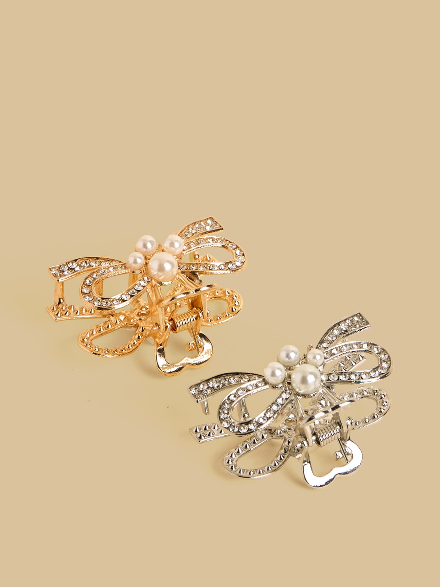 Pack of 2 - Embellished Hair Clamp