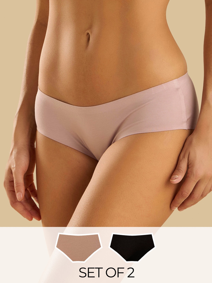 Pack of 2 - Bonded Boyleg Briefs