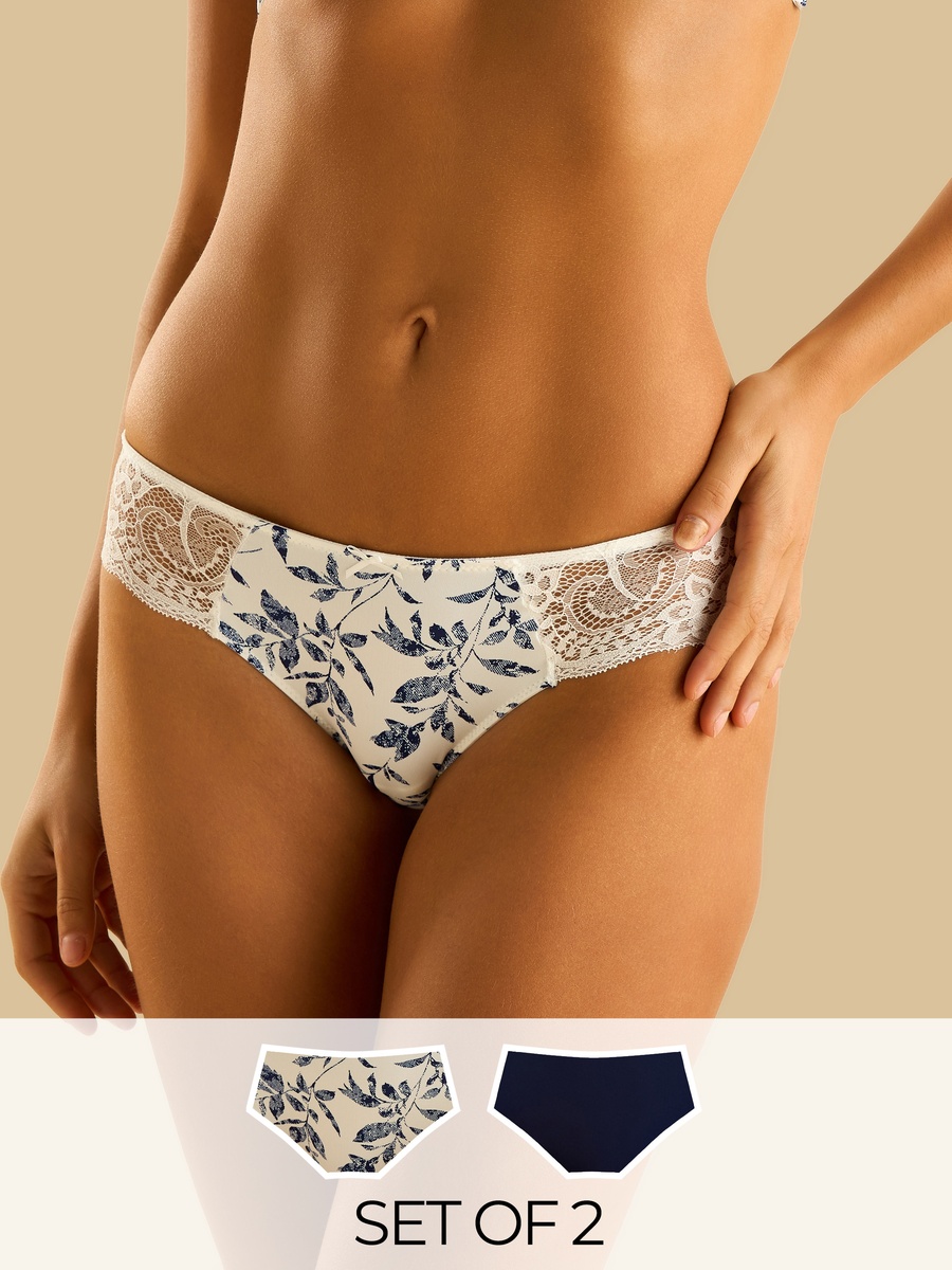 Pack of 2 - Assorted Brazillian Briefs