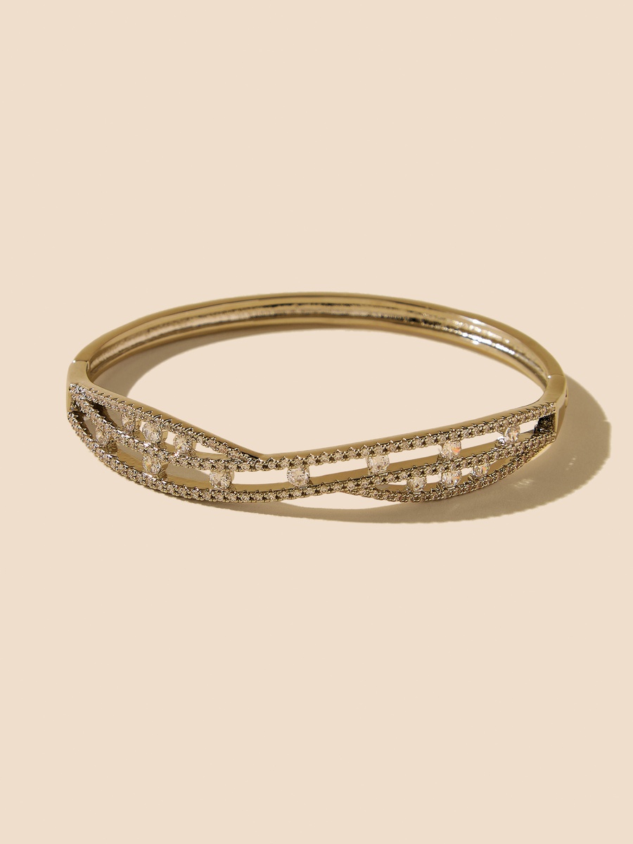 Stone Embellished Bracelet and Ring