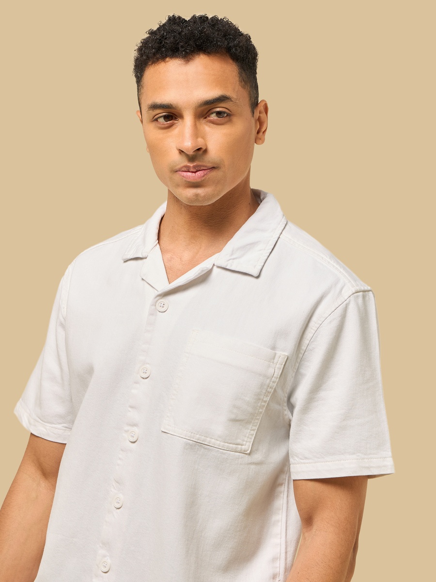 Relaxed Fit Denim Shirt
