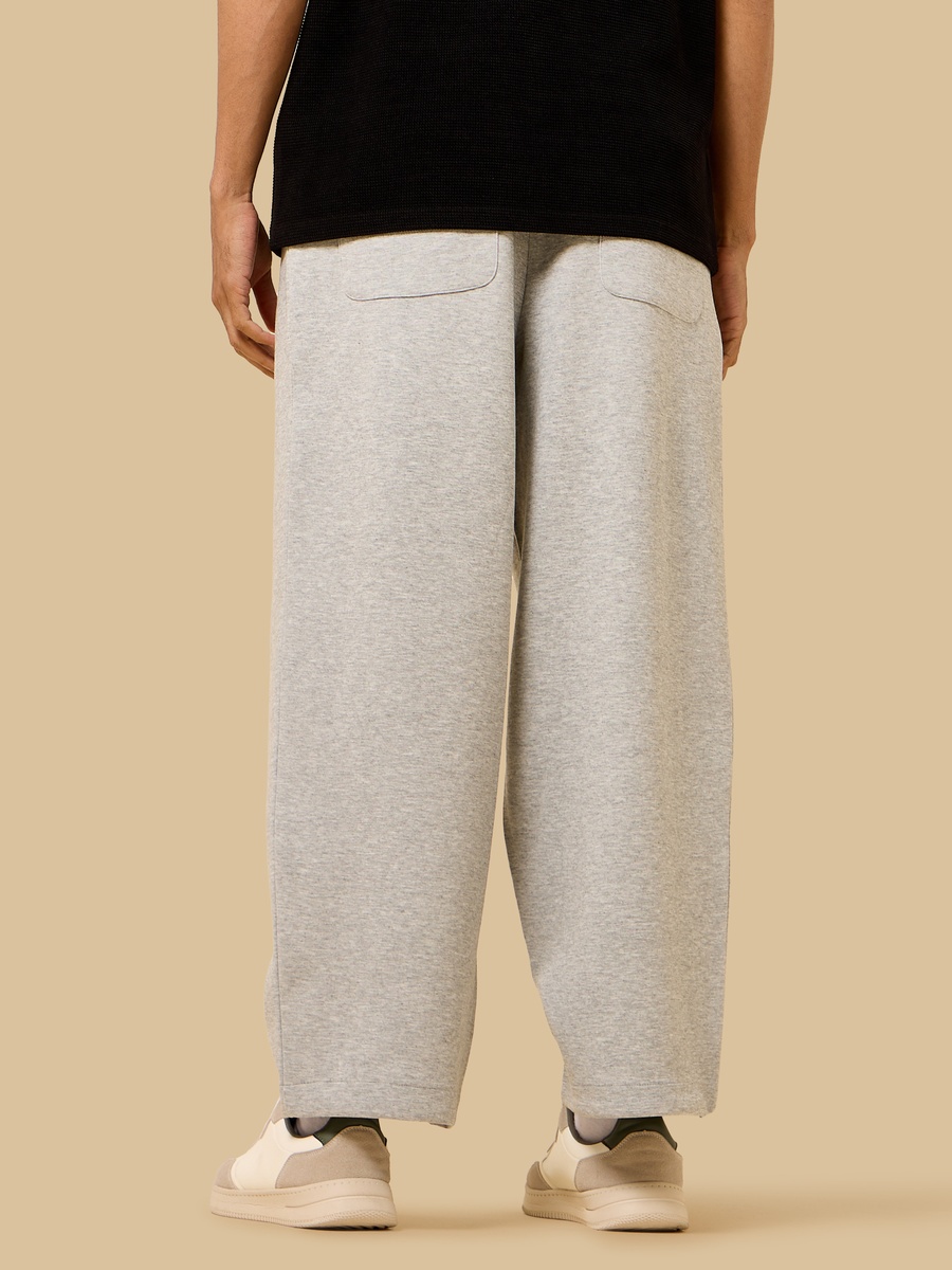 Oversized Interlock Joggers
