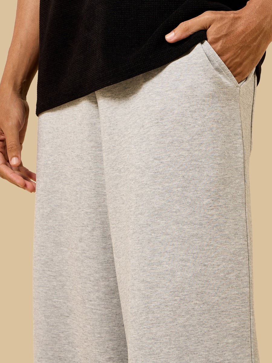 Oversized Interlock Joggers