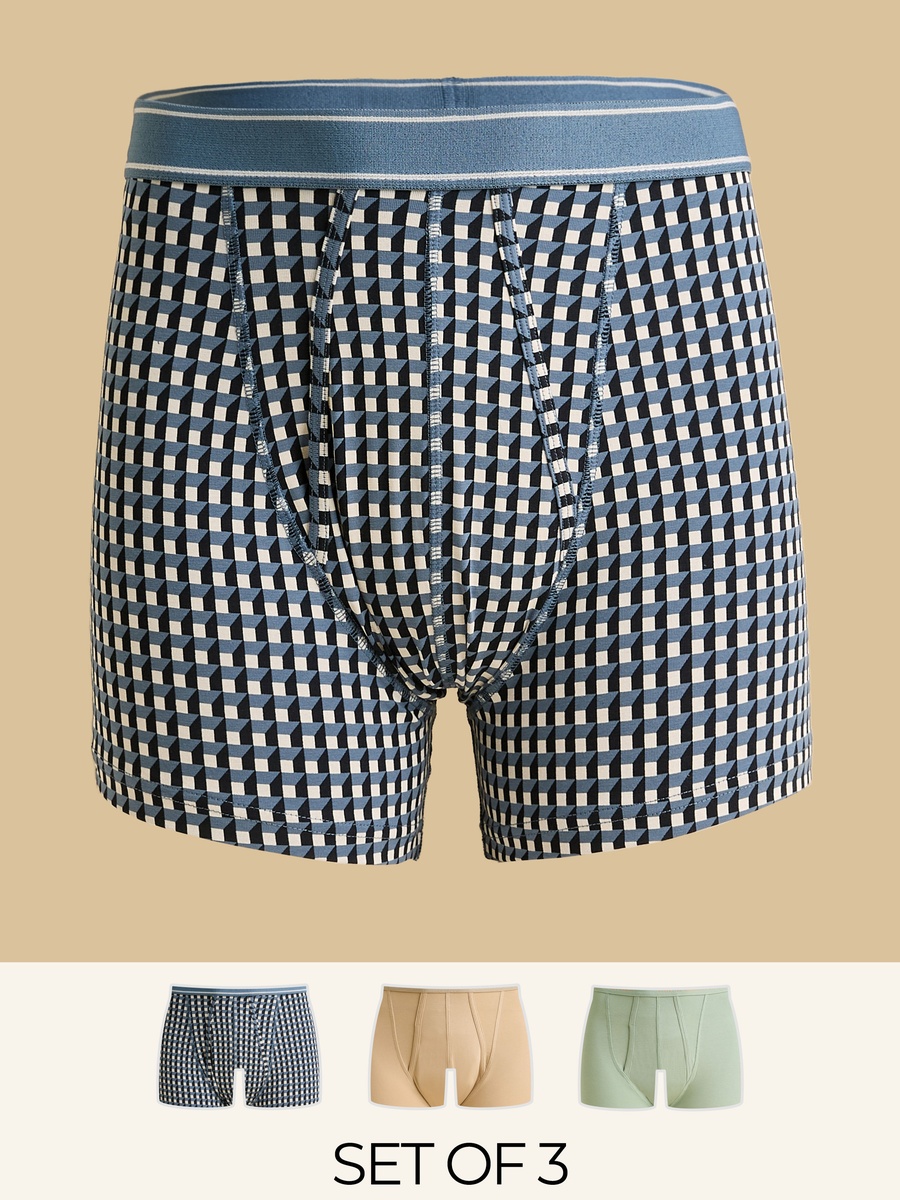 Pack of 3 - Assorted Trunks