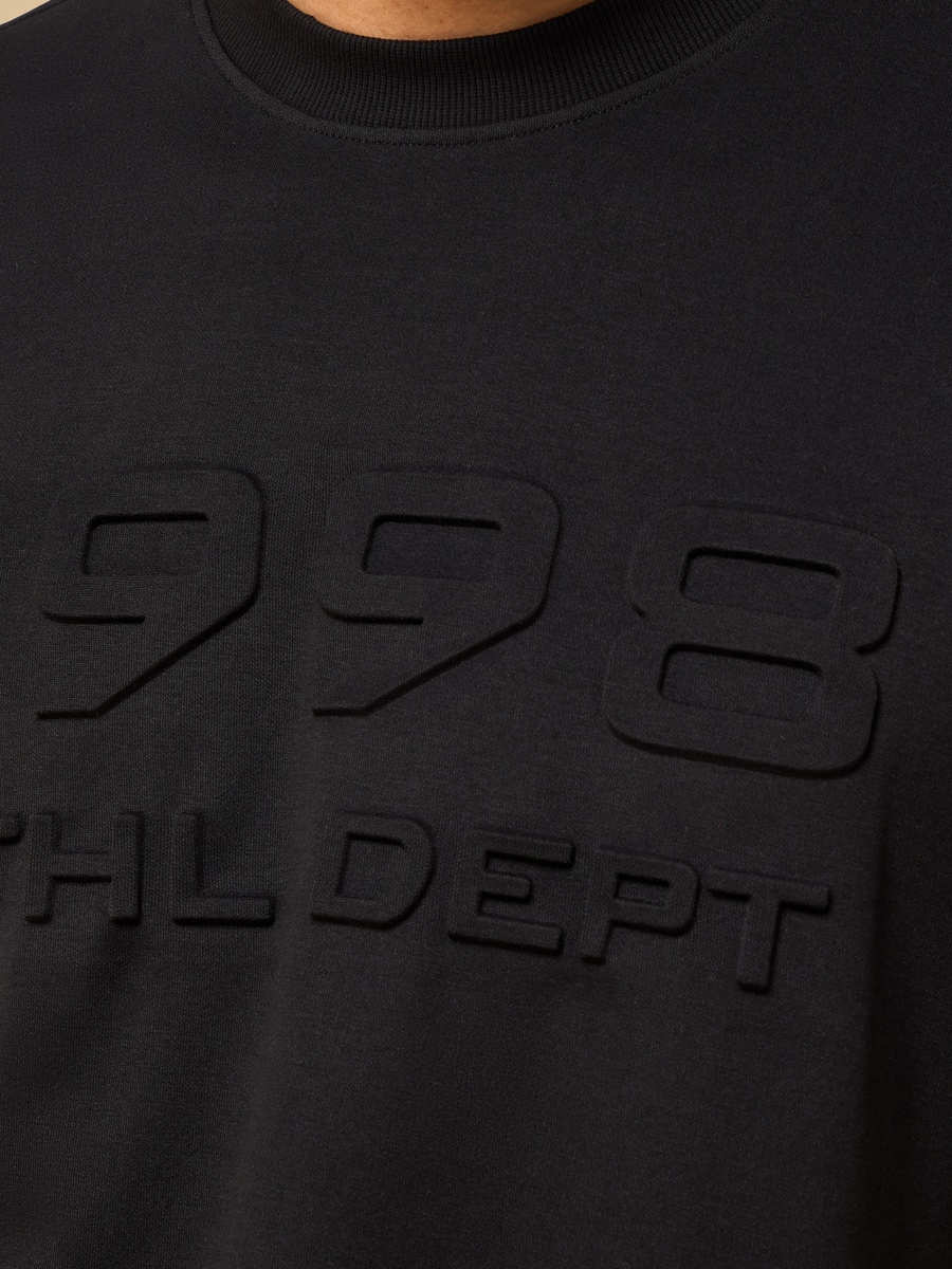 Embossed Oversized T-Shirt