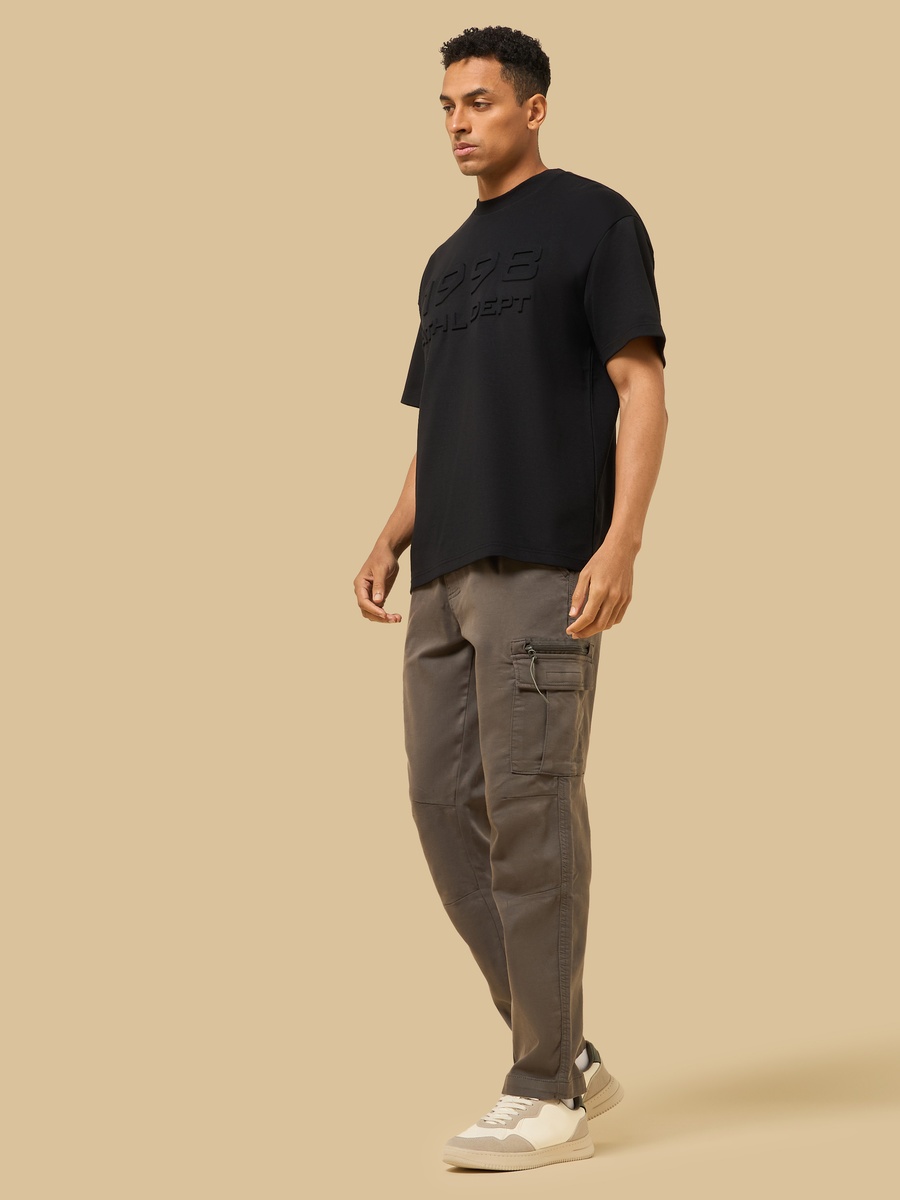 Embossed Oversized T-Shirt