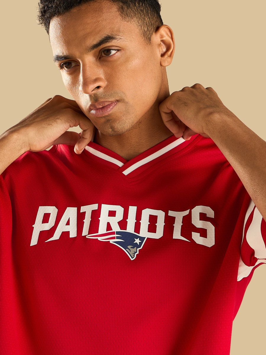 NFL New England Patriots Print Oversized T-Shirt
