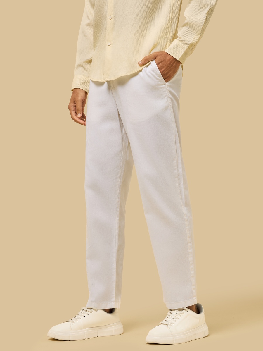 Better Cotton Pants with Constructed Waistband
