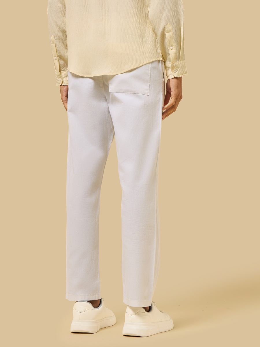 Better Cotton Pants with Constructed Waistband