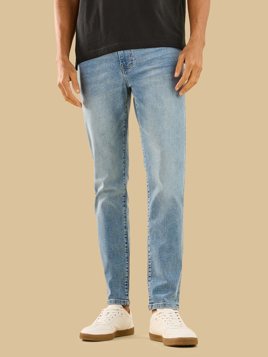Skinny Fit Mid-Rise Stretchable Jeans