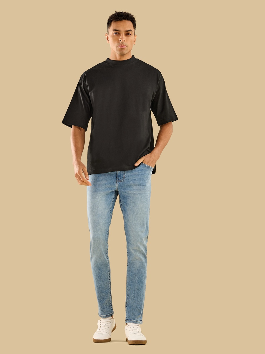 Skinny Fit Mid-Rise Stretchable Jeans