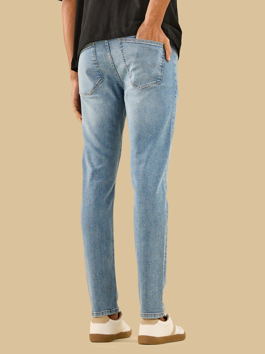 Skinny Fit Mid-Rise Stretchable Jeans