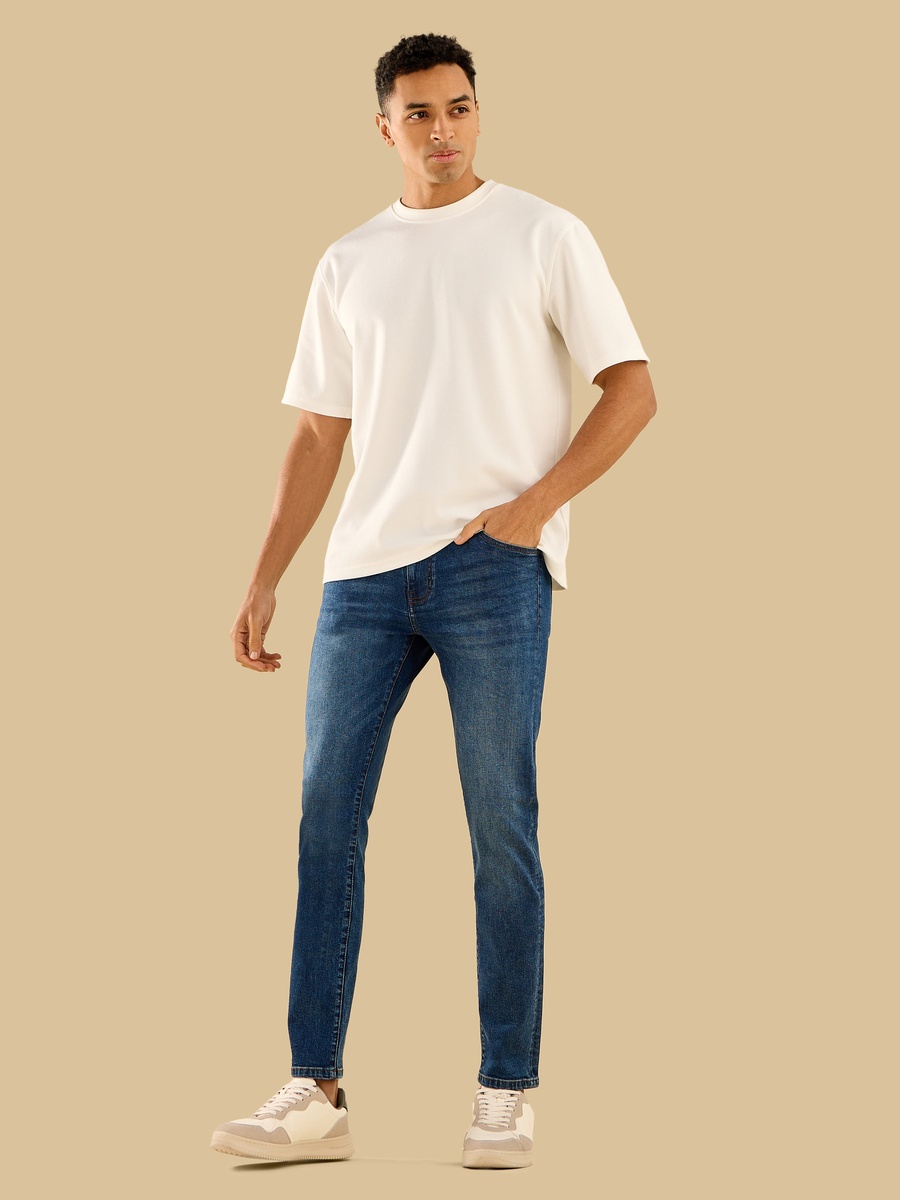 Skinny Fit Mid-Rise Stretchable Jeans