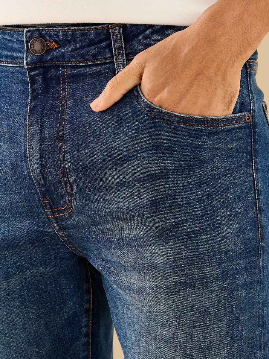 Skinny Fit Mid-Rise Stretchable Jeans