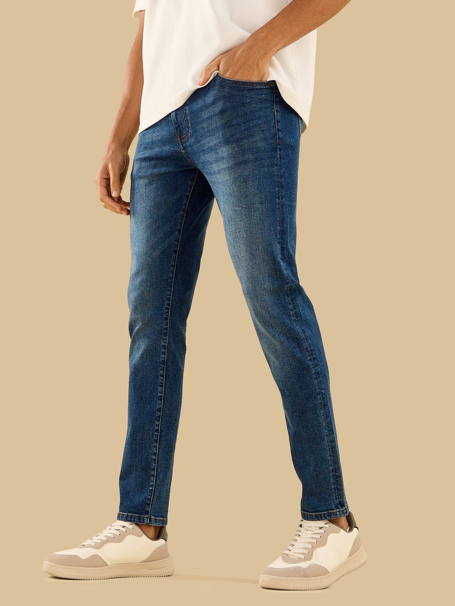 Skinny Fit Mid-Rise Stretchable Jeans