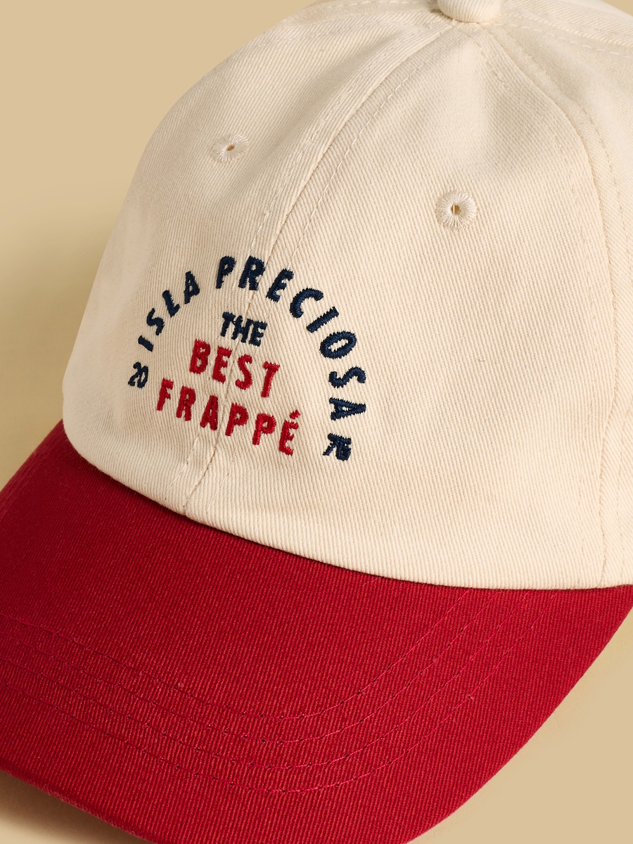 Embroidered Cap with Snap Back Closure